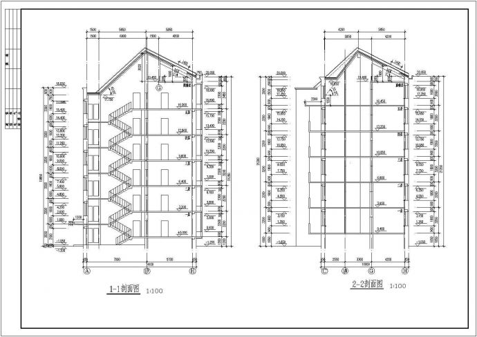 某地高级住宅楼建筑施工图（含设计说明）_图1