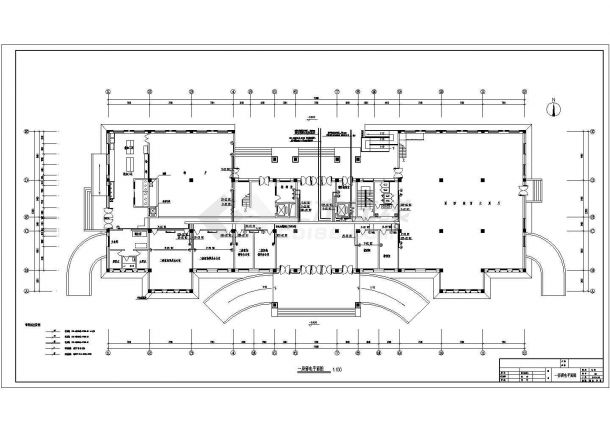 某六层办公楼电气设计全套施工图纸-图一