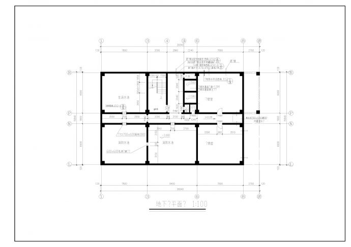 CAD设计图纸宾馆全套施工图_图1