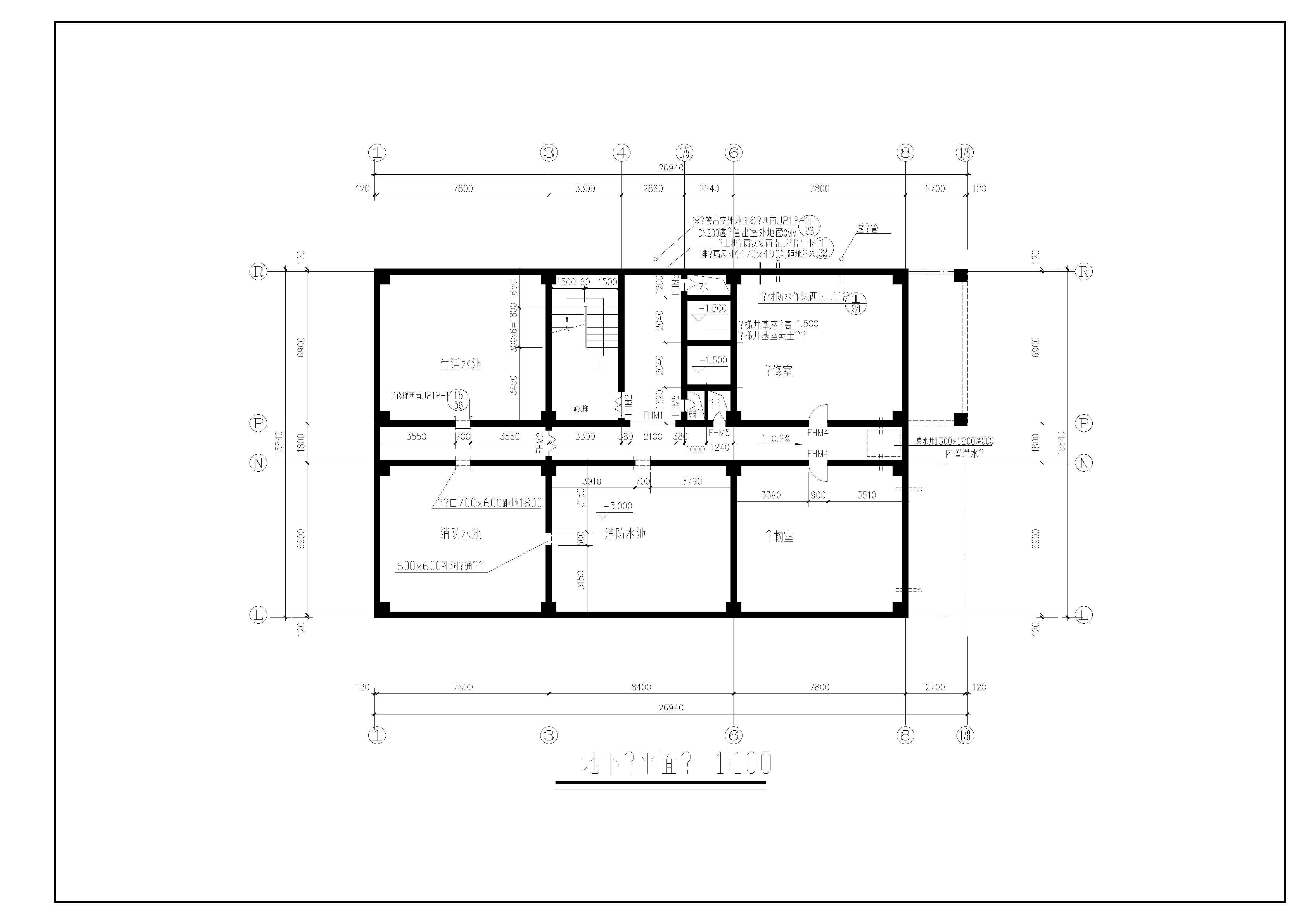 CAD设计图纸宾馆全套施工图
