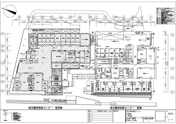 某地方医院电气设计施工CAD图纸-图一