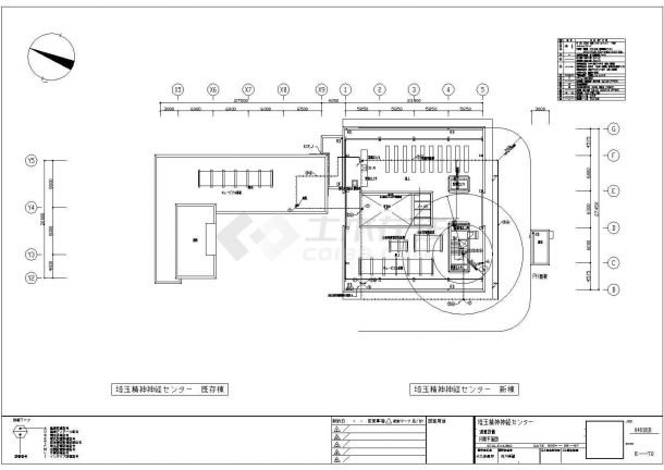 某地方医院电气设计施工CAD图纸-图二