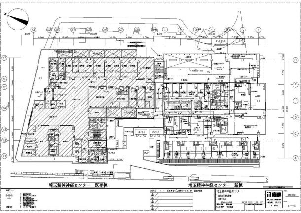 某医院七层病房楼电气设计施工CAD图纸-图一