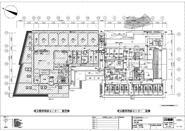 某医院七层病房楼电气设计施工CAD图纸-图二