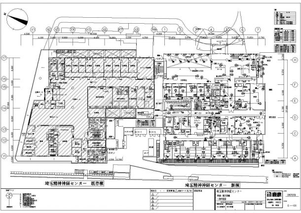 某地人民医院电气设计施工CAD图-图二
