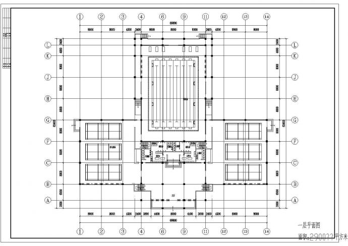 某室内高档游泳馆全套给排水cad施工图_图1