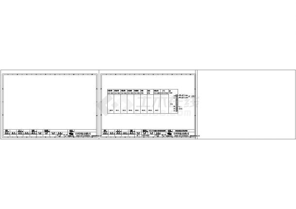 某公司设备控制cad平面设计图纸全套-图二