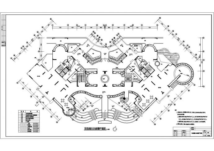 住宅楼电气设计分布CAD施工设计图_图1