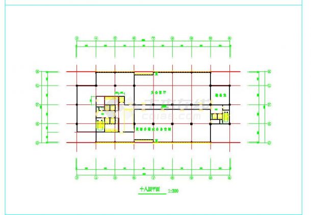 高级写字楼建筑结构施工全套方案设计图-图二