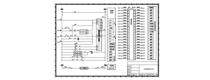 6KV变压器差动接线施工CAD图_图1