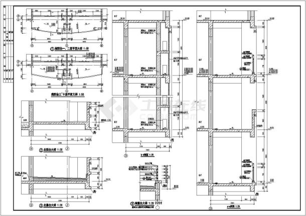 某十一层住宅楼建筑施工全cad设计图 -图一