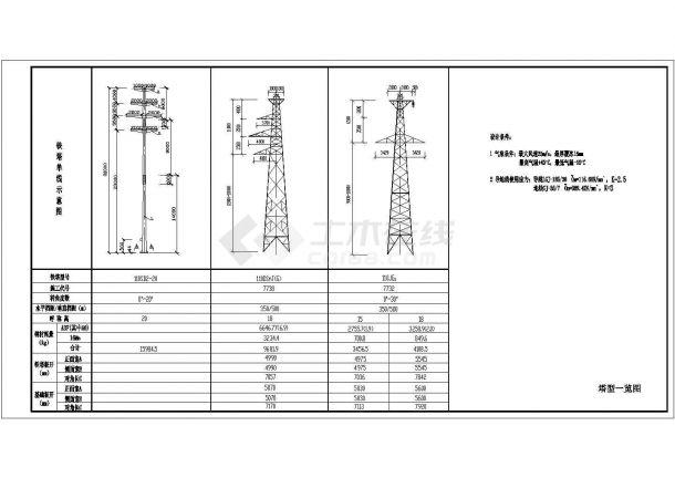 某地电站110KV线路电气设计施工工程-图二