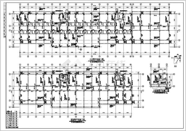 某综合楼建筑框架结构设计施工图纸-图二