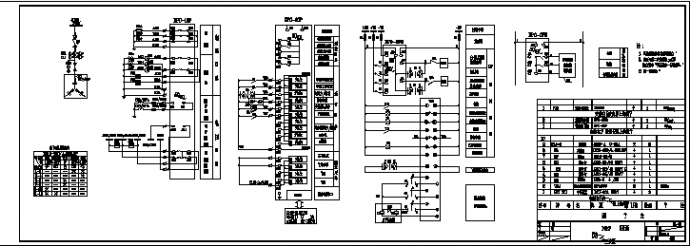 某站配电所系统配电cad设计图纸_图1