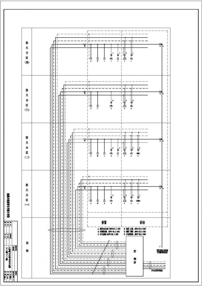 二类地下人防车库电气CAD设计全套图_图1
