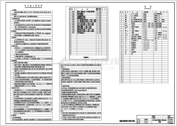 二类地下人防车库电气CAD设计全套图-图二