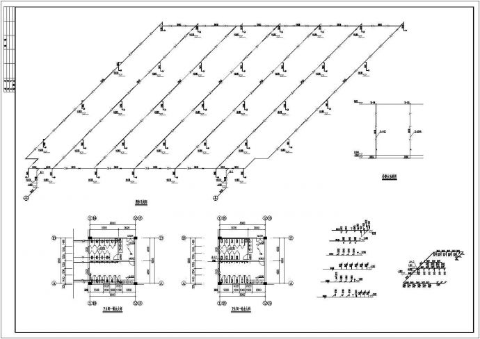 某丁类大型厂房全套给排水设计施工图_图1