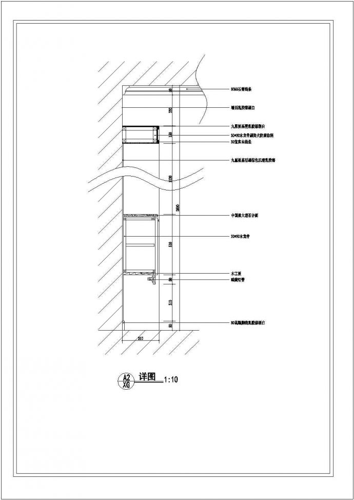 经典欧式风格室内家装cad设计施工图_图1