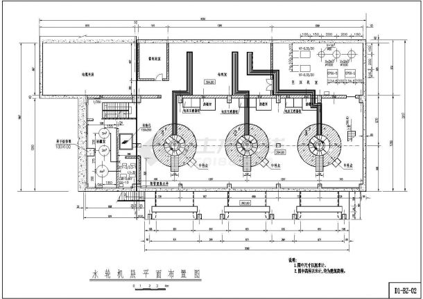 小水电站机电设计图（D1）-BZ-电气类-图二