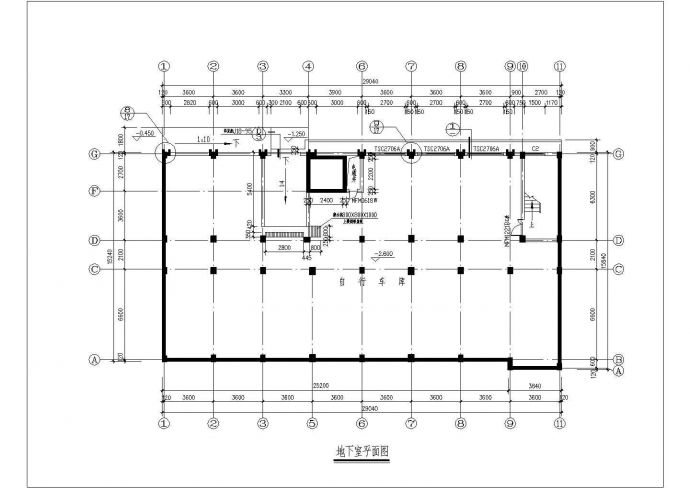 某地六层办公楼电气平面设计图（共5张）_图1