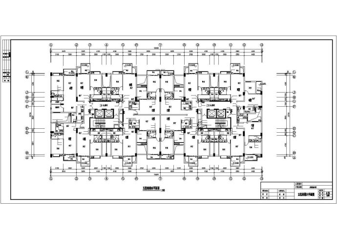 某高层商住楼给排水cad施工图纸_图1