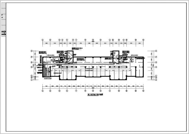 一类高层住宅楼电气设计施工CAD图-图二