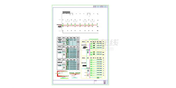 某市三类多层住宅建筑电气设计施工图-图一