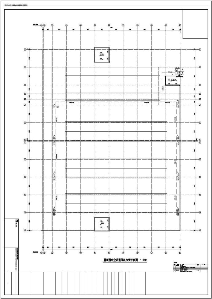 某地区大型厂房通风暖通设计图（全集）_图1