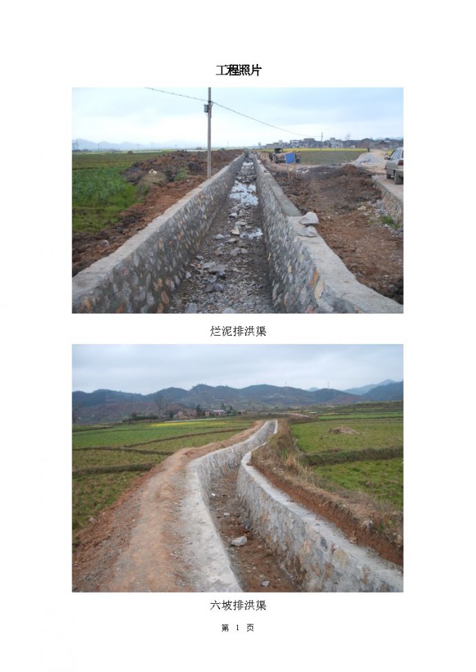 惠水县2004年度农业综合开发水利项目监理工作报告.doc_图1
