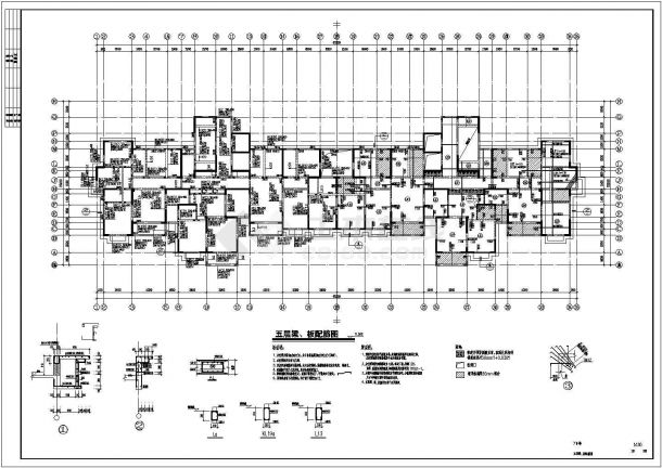 某小区24层剪力墙高层住宅结构施工图-图二