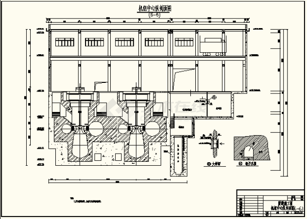 某地区大型水电站暖通施工图（全集)-图二