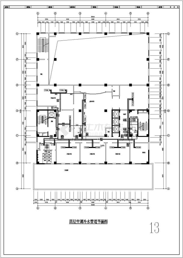 高层酒店设计水系统图纸（含设计说明）-图二