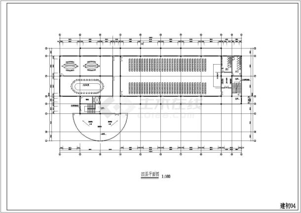 某大型餐饮娱乐城方案图（cad）-图二