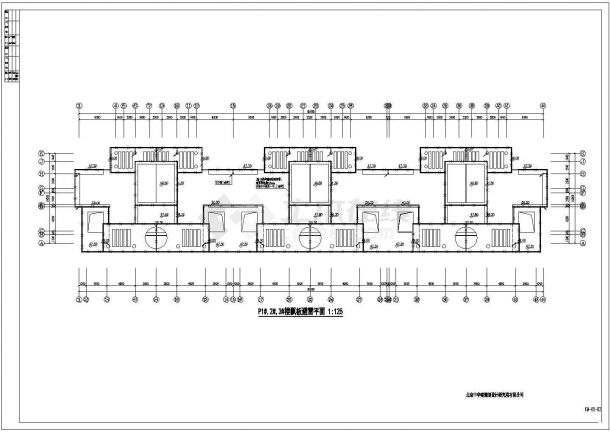 25层住宅的电气设计全套图纸cad图-图一