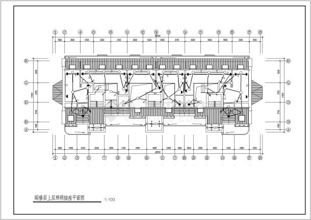 某个300#电气设计cad施工图-图一