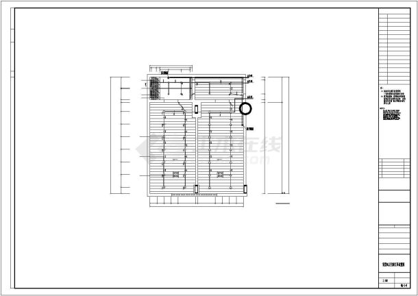 城市会展中心二次装修设计方案图纸-图一