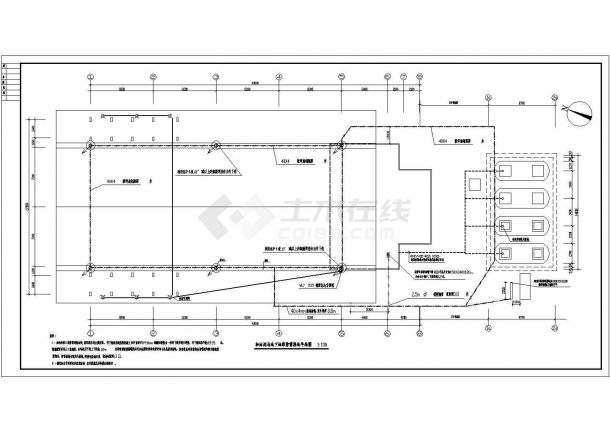 加油站电气设计方案与施工全套CAD图纸-图二
