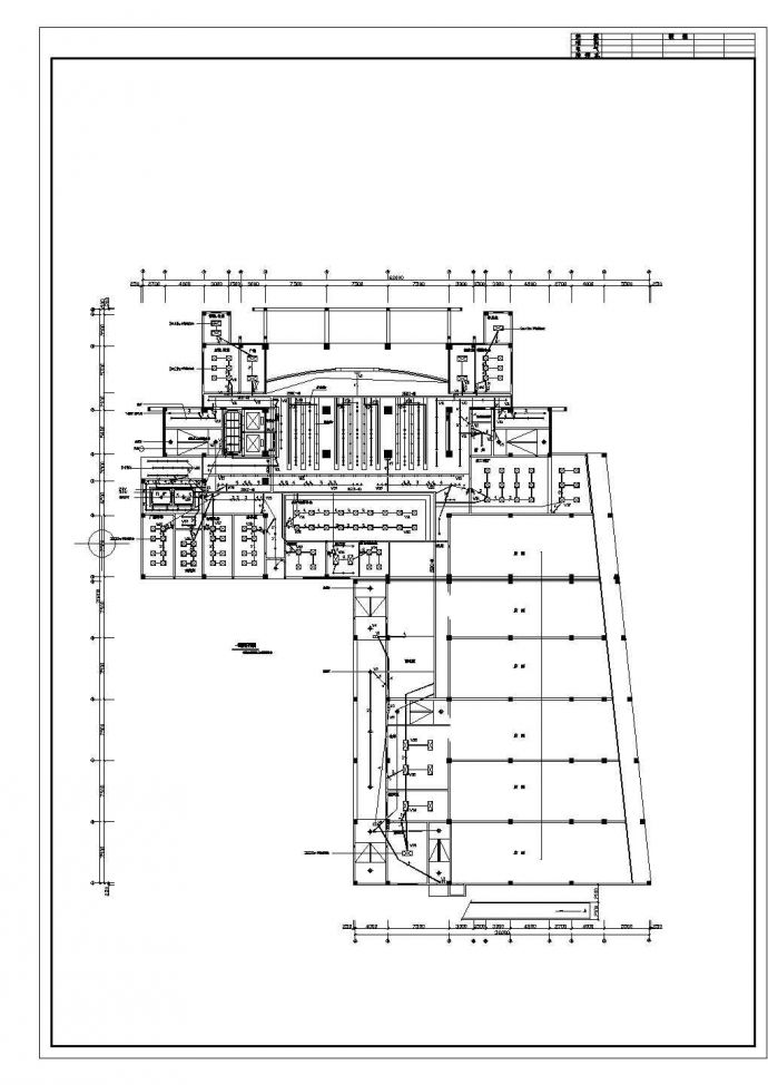 某广播电视中心电气设计方案全套CAD图纸_图1