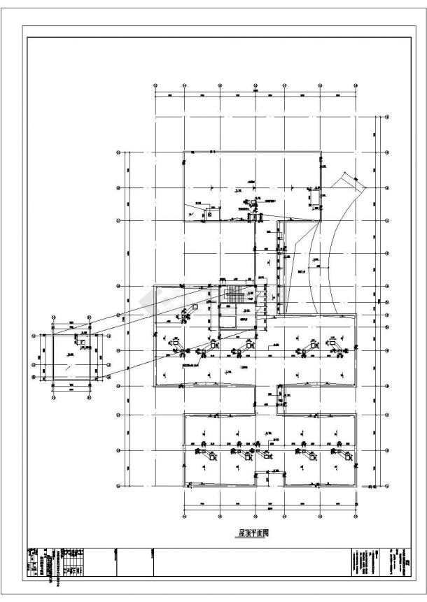 某社区卫生服务中心建筑施工设计图-图二