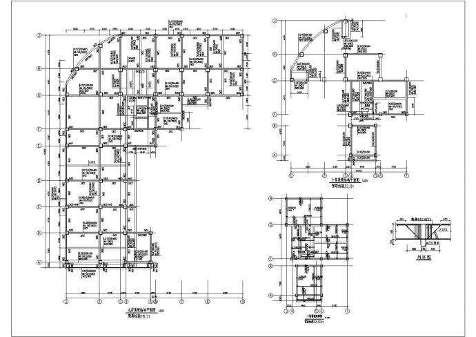 某地十层框架居住楼结构设计施工图_图1