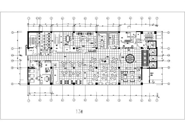某地小高层居民公寓住宅楼建筑设计图-图二