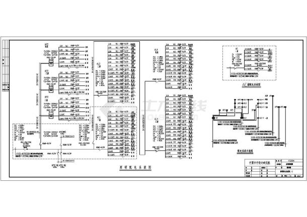 某医院电气设计与施工方案全套图纸-图二