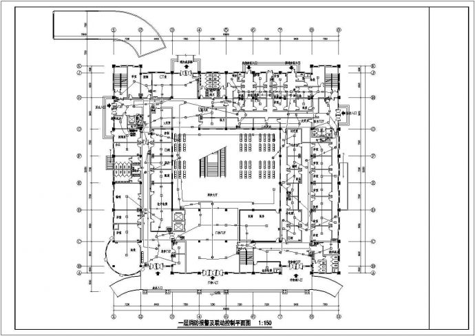 医院门诊医技施工与设计全套CAD图纸_图1