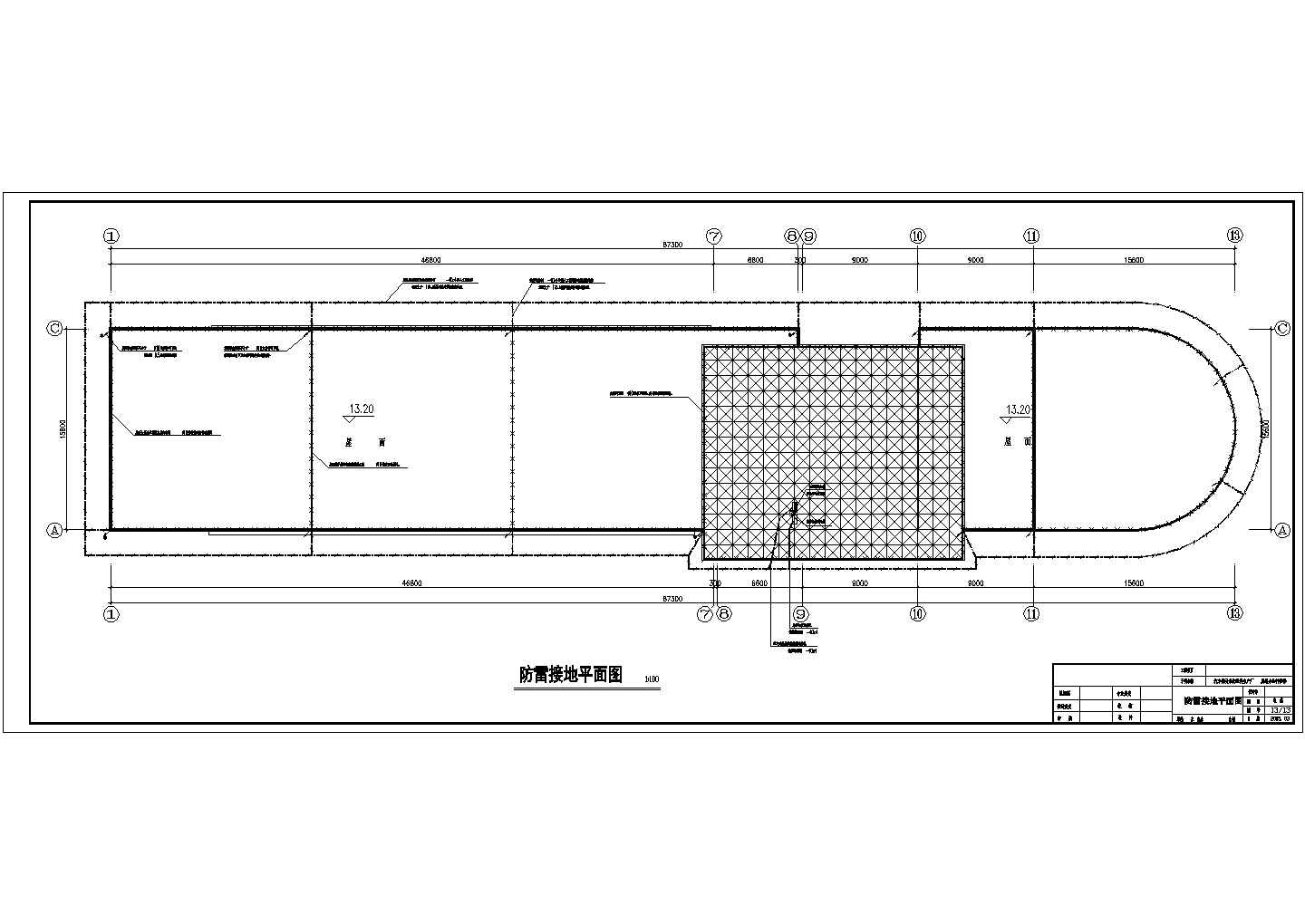 办公大楼安装电气设计施工CAD图纸方案
