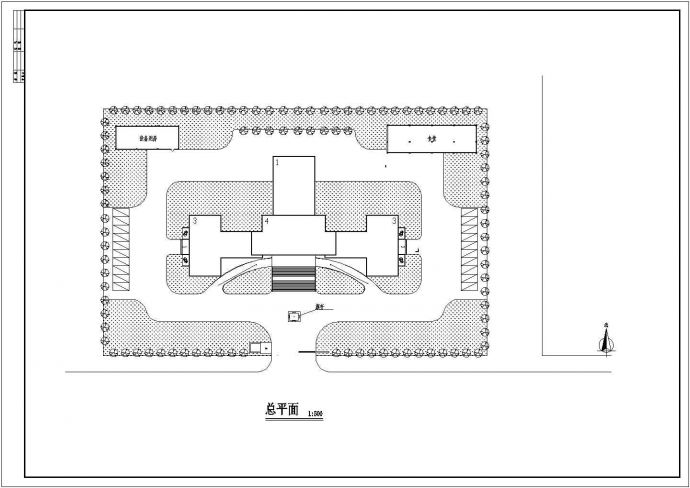 办公楼电气施工设计方案全套CAD图纸_图1