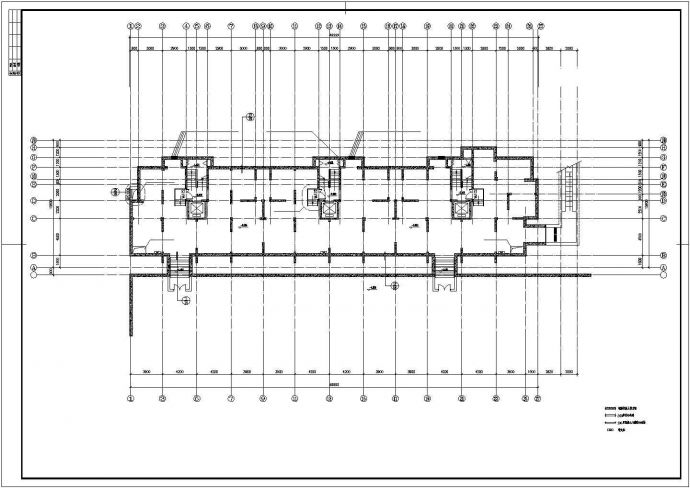 某小区小高层住宅楼建筑CAD设计施工图_图1