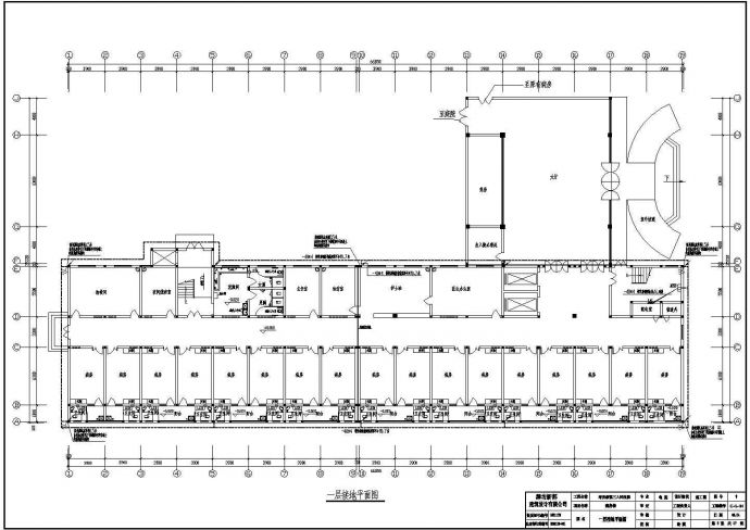 某医院综合楼电气设计方案全套CAD图纸_图1