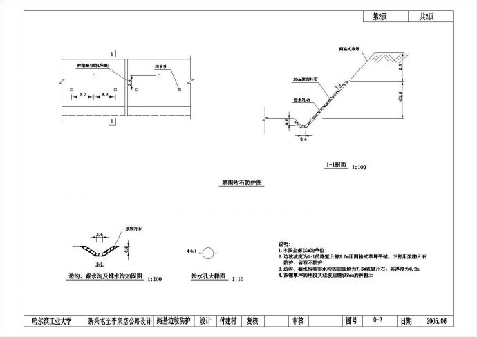 某全长3.8KM双车道山岭重丘区二级公路设计图示_图1