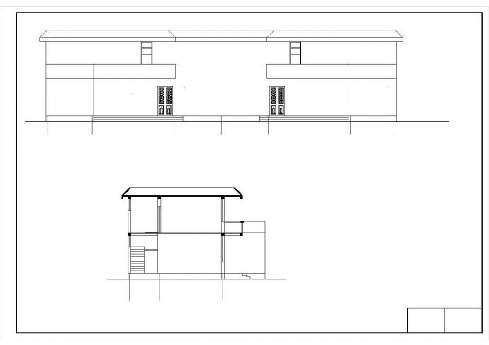 某二层食品工厂全套建筑设计施工图_图1