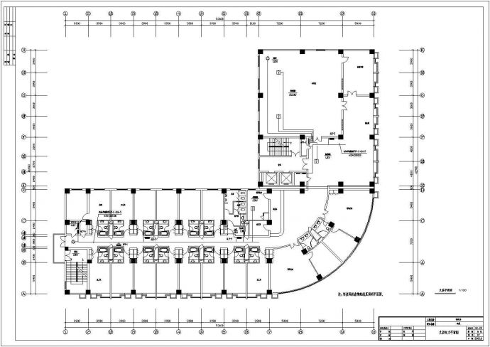 某商务大厦电气设计方案全套CAD图纸_图1